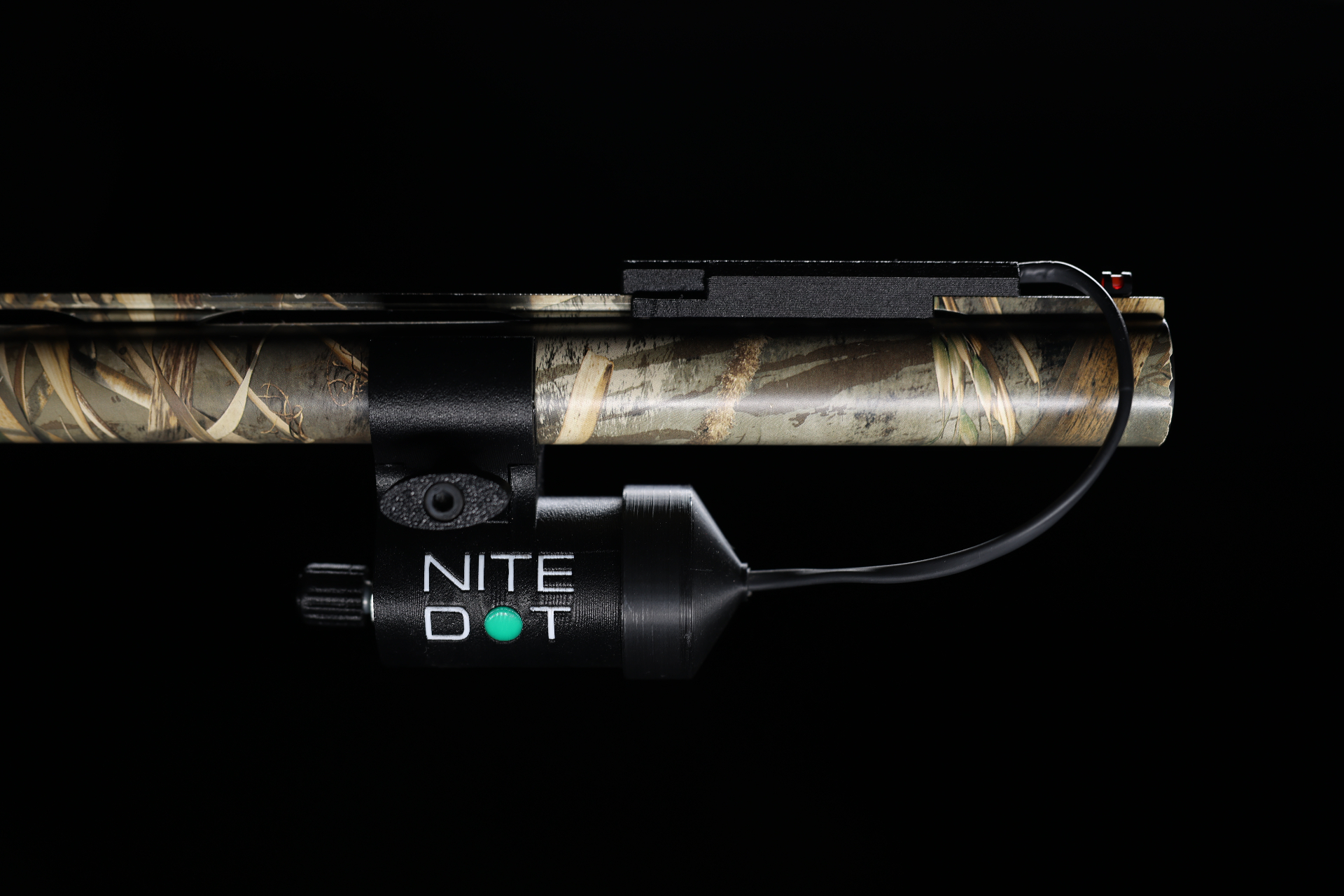 NiteDot close-up with illuminated bead